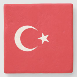 Porta-copo De Pedra Bandeira Turca (Turquia)
