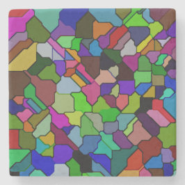 Porta-copo De Pedra Bandeja de Mármore de Azulejo Inclinado de Vidro C