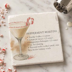 Porta-copo De Pedra Bases para Bebidas de Natal
