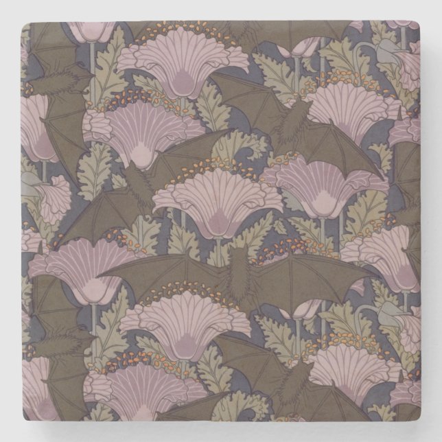 Porta-copo De Pedra Bat vitoriano (Frente)