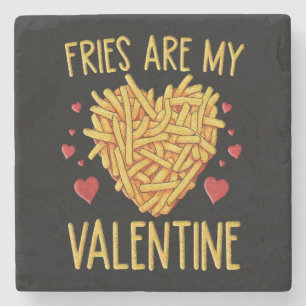 Porta-copo De Pedra Batatas Fritas São Meu Namorado