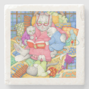 Porta-copo De Pedra BEDTIME STORY Marble Porta copos