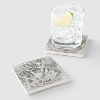 Porta-copo De Pedra Beer Motorcycle Coaster 18