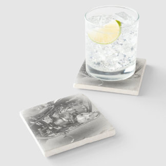 Porta-copo De Pedra Beer Motorcycle Coaster 19