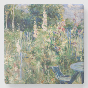 Porta-copo De Pedra Berthe Morisot -Rosas Tremedeiras / Malvas