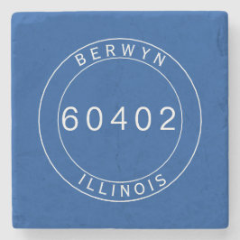 Porta-copo De Pedra Berwyn, Illnois Zip Code