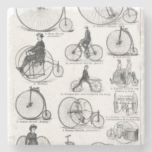 Porta-copo De Pedra Bicicleta de Roda Alta Penny Farthing