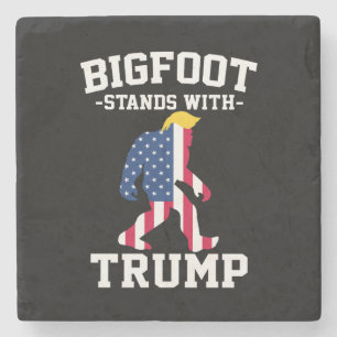 Porta-copo De Pedra Bigfoot Com Eleições Trump 2024
