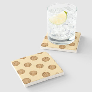 Porta-copo De Pedra Biscoito de Chocolate Chip