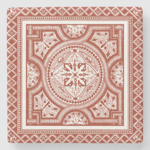 Porta-copo De Pedra Bloco de Madeira Cinnabar IV