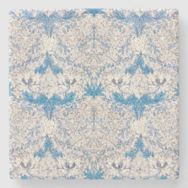 Porta-copo De Pedra Blue Honeysuckle (por William Morris)