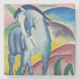 Porta-copo De Pedra Blue Horse (Cute Animal) (por Marc Franz)