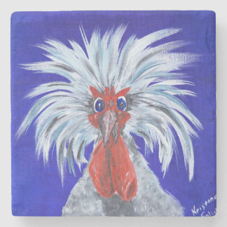 Porta-copo De Pedra Bob Azulejo