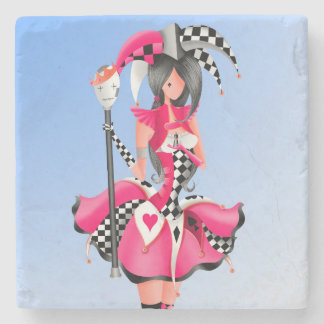 Porta-copo De Pedra bobo rei de marionetes e excêntrico