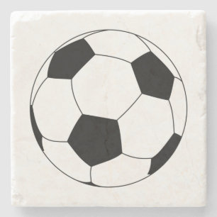 Porta-copo De Pedra Bola de Futebol