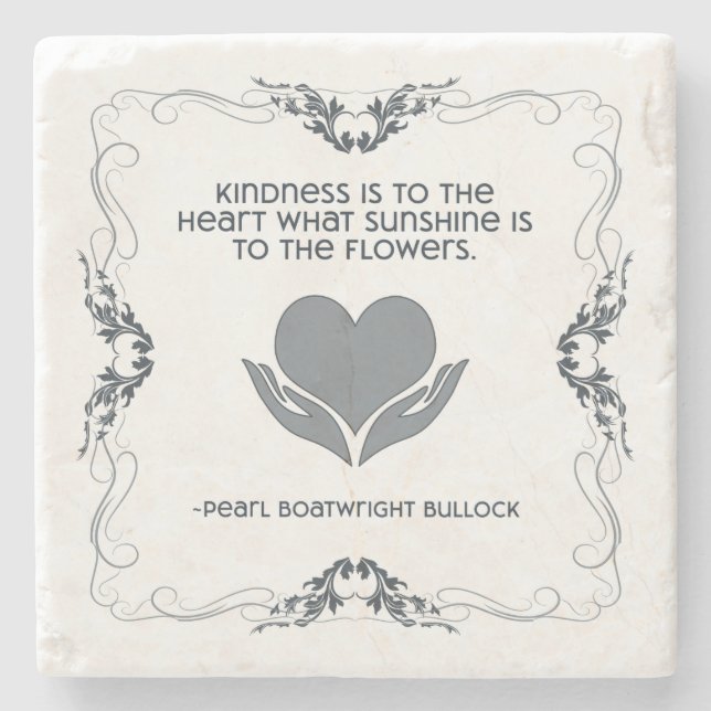 Porta-copo De Pedra Bondade Porta copos Pedra em Azul (Frente)