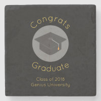 Boné de formatura na classe preta de 20xx