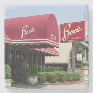 Porta-copo De Pedra Bones Buckhead, Bones Atlanta, Ossos