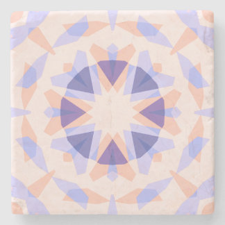 Porta-copo De Pedra Bonito Pastel Purple Peach Star Eclectic Kitsch