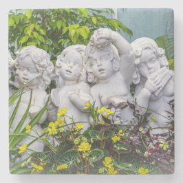 Porta-copo De Pedra Bons anjos...