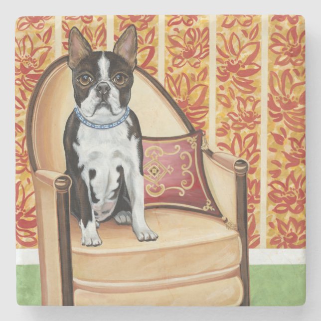 Porta-copo De Pedra Boston Cookie Oreo (Frente)