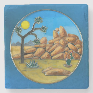 Porta-copo De Pedra Botão Rocha de Peixe Joshua Tree