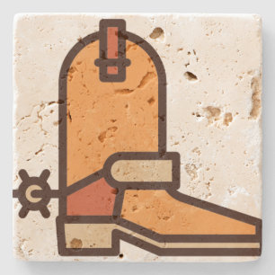 Porta-copo De Pedra botas