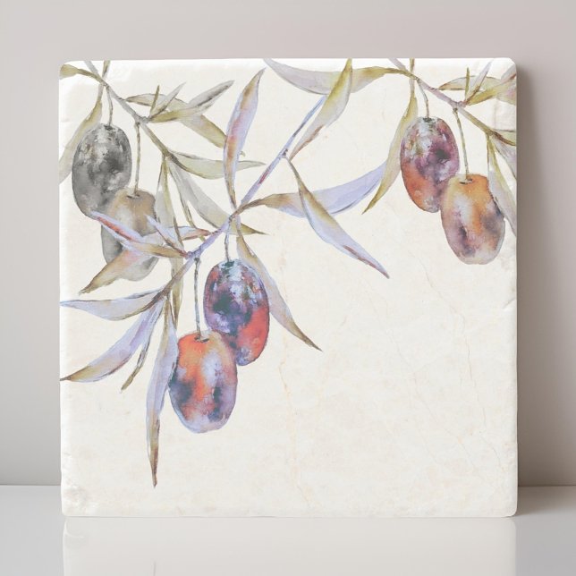 Porta-copo De Pedra Branch de Oliveiras Russo Moderno (Criador carregado)