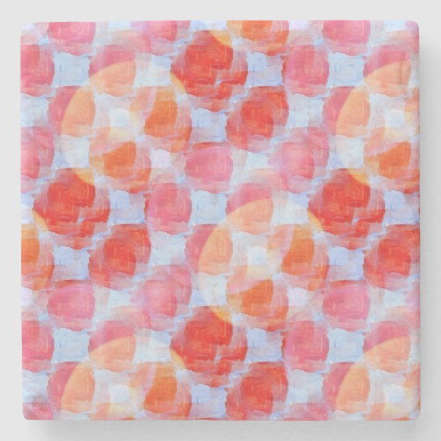 Porta-copo De Pedra Brilho do fundo da textura do design (Frente)