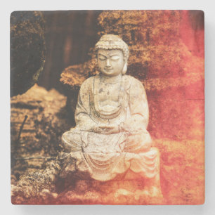Porta-copo De Pedra Buda Inspiradora
