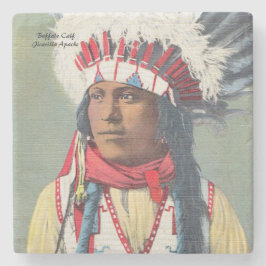 Porta-copo De Pedra Buffalo Calf