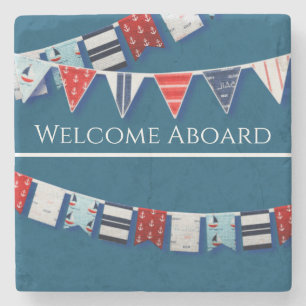 Porta-copo De Pedra Bunting náutico