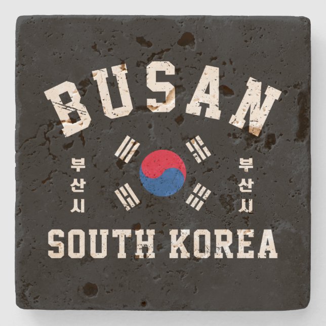 Porta-copo De Pedra Busan Coreia do Sul  (Frente)