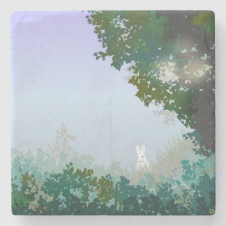 Porta-copo De Pedra Cabelo Branco numa Manhã Mistura