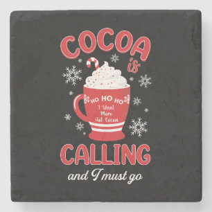 Porta-copo De Pedra Cacau está chamando
