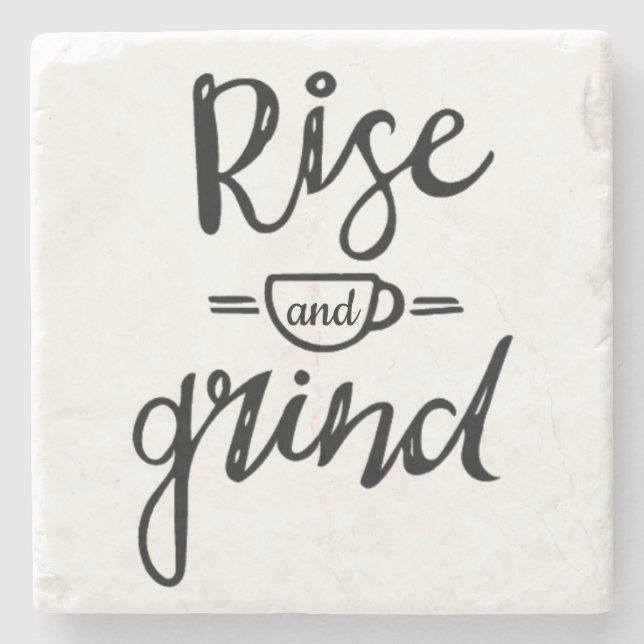 Porta-copo De Pedra Café Considerado (Frente)