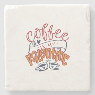 Porta-copo De Pedra Café De Arte namorados É Meu Namorados
