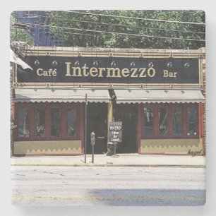Porta-copo De Pedra Cafe Intermezzo Buckhead, Cafe Intermezzo