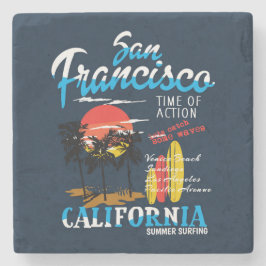 Porta-copo De Pedra California Paradise