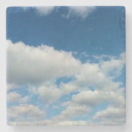 Porta-copo De Pedra Camadas de nuvens