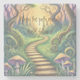 Porta-copo De Pedra Caminho e Cotação