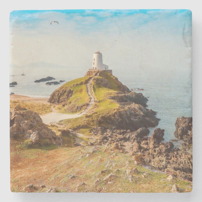 Porta-copo De Pedra Caminho Para O Farol (Frente)