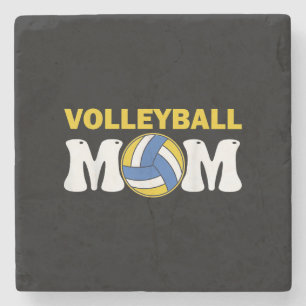 Porta-copo De Pedra Camisa de Mãe de Volei Feminino Dia de Jogo Divert