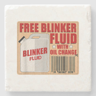 Porta-copo De Pedra Camisa de presente Fluid Idiot Gag para Cegas de C