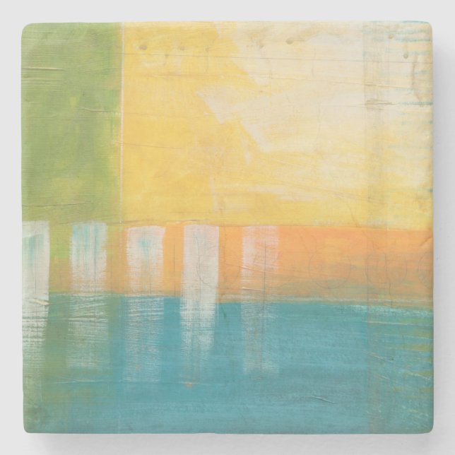 Porta-copo De Pedra Campos Citros I (Frente)