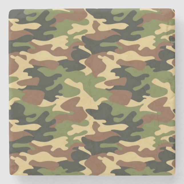 Porta-copo De Pedra camuflagem (Frente)