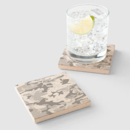 Porta-copo De Pedra Camuflagem de Cinzas de inverno, Militar, Exército