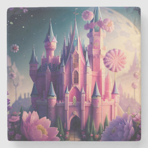 Porta-copo De Pedra Candy Castle One