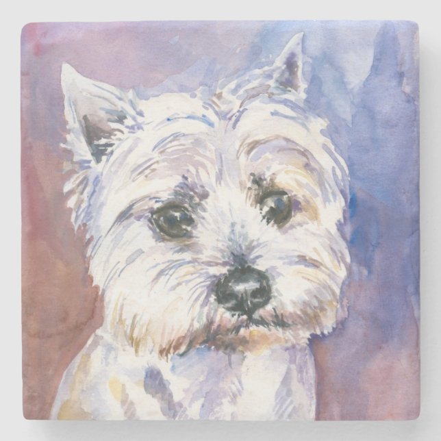 Porta-copo De Pedra Cão (Frente)