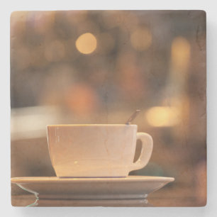 Porta-copo De Pedra Cappucccino Café, Veneza, Itália